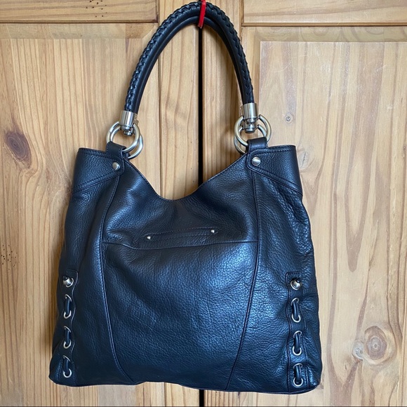 B MAKOWSKY LARGE BALCK TOTE NEVER USED - Picture 2 of 12